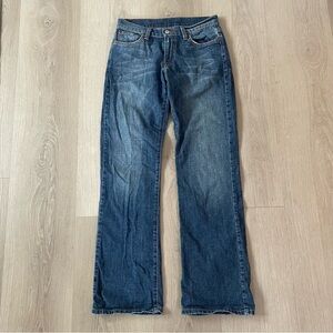 Vintage Lucky Brand Jeans Dungarees Woman Size 4/27 Rider Fit Relaxed Mystic